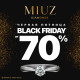 Логотип компании Черная пятница в MIUZ Diamonds – делимся самым драгоценным!